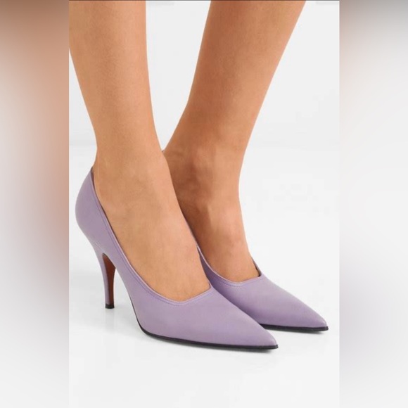Brand New Victoria Beckham Dorothy pumps Lilac 6.5 (36.5) BNWOB - Picture 11 of 16